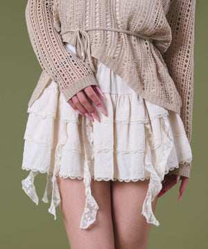 ベージュ モデル：163cm F着用