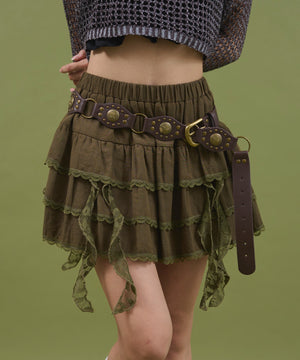 カーキ モデル：160cm F着用