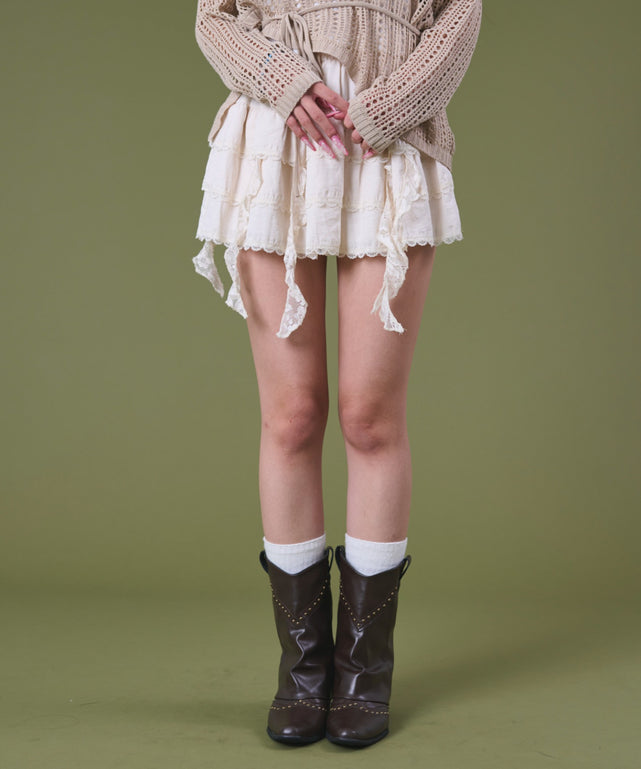 ベージュ モデル：163cm F着用