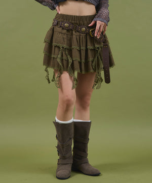 カーキ モデル：160cm F着用