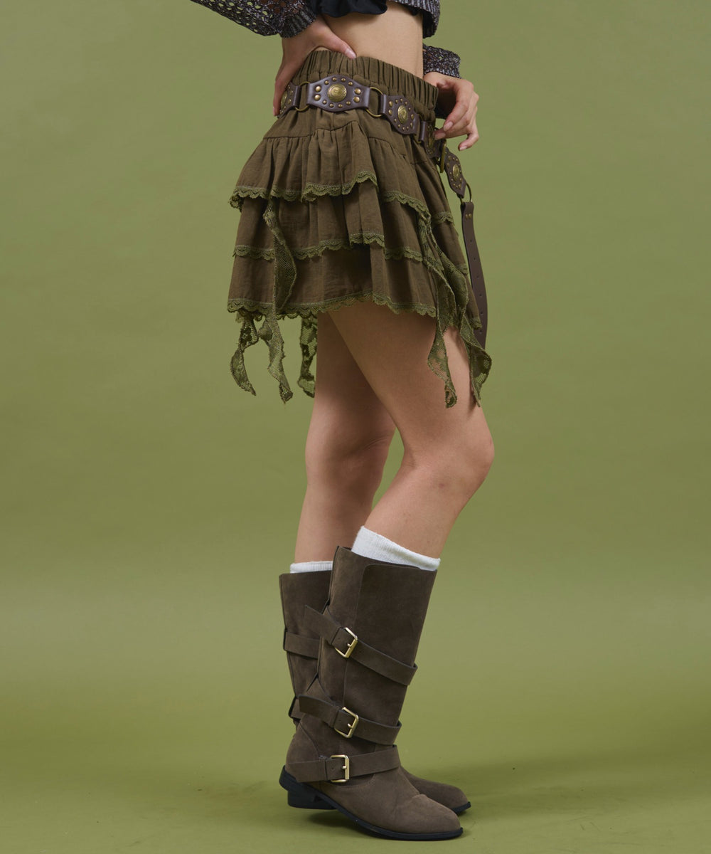 カーキ モデル：160cm F着用