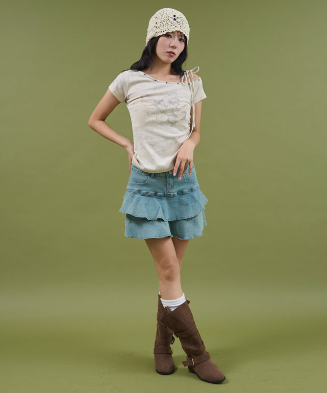 デニム モデル：160cm S着用