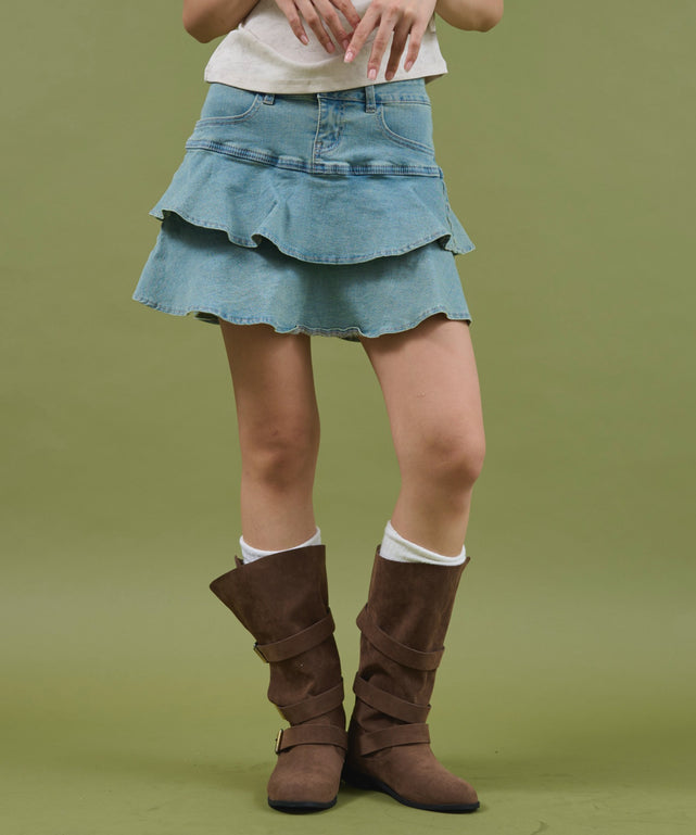 デニム モデル：160cm S着用