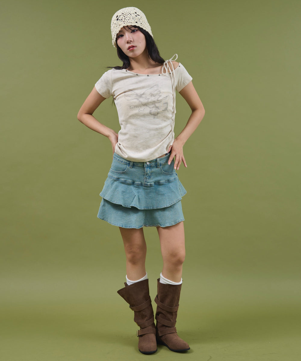 デニム モデル：160cm S着用