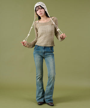 カーキ モデル：160cm F着用