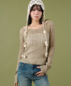 カーキ モデル：160cm F着用