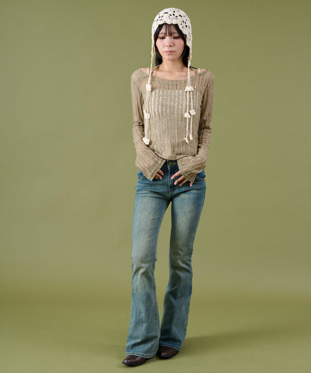 カーキ モデル：160cm F着用