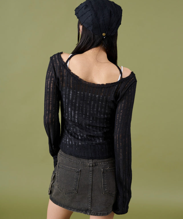 ブラック モデル：160cm F着用