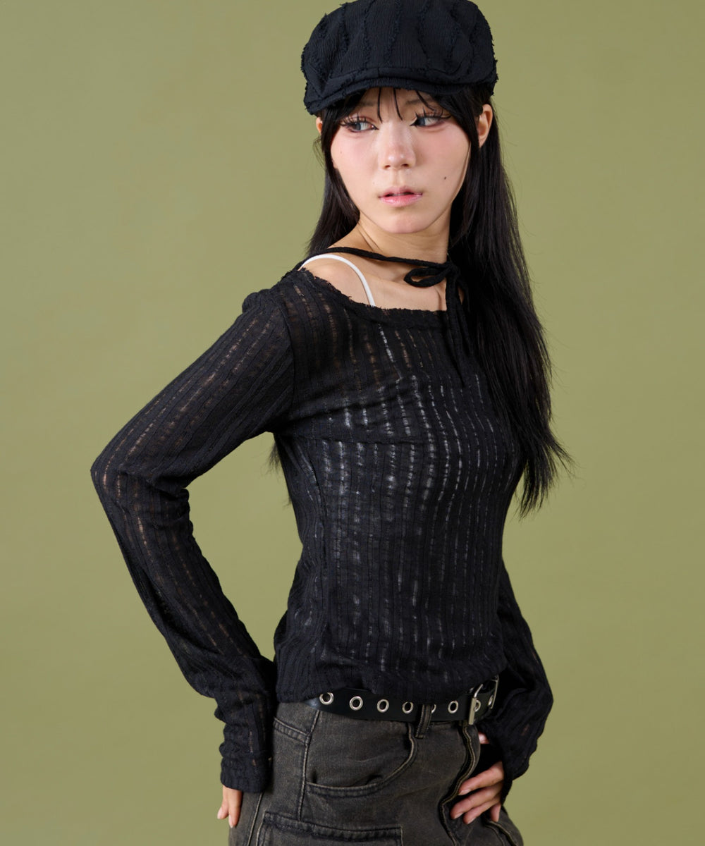 ブラック モデル：160cm F着用