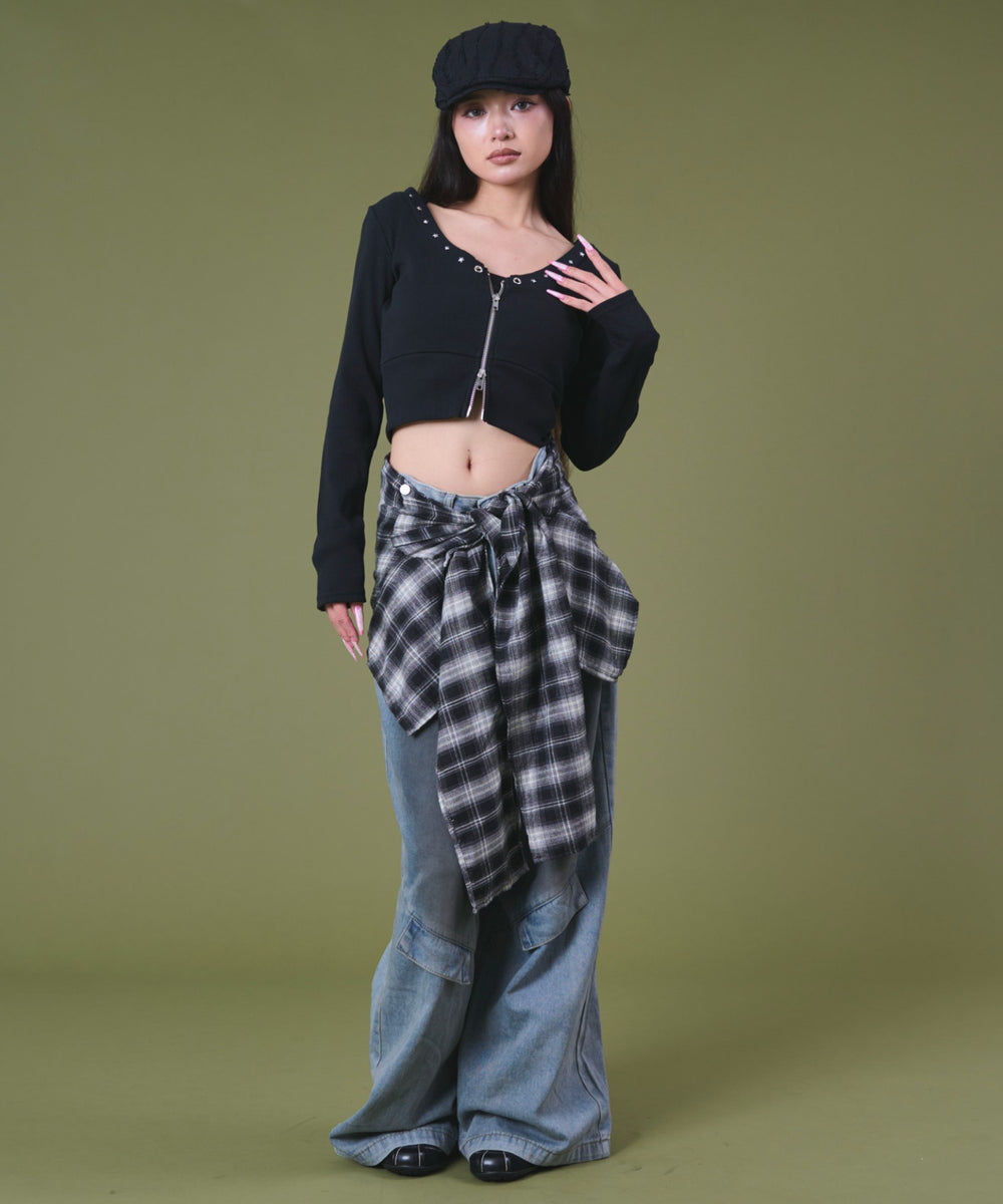 ブラック モデル：163cm F着用