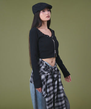 ブラック モデル：163cm F着用