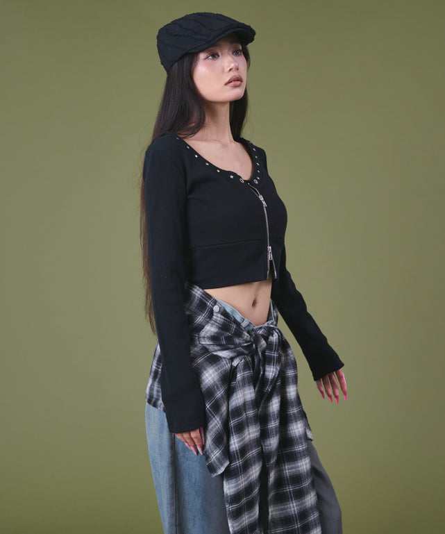 ブラック モデル：163cm F着用