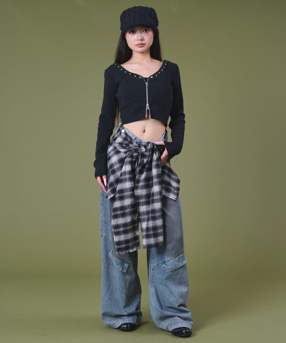 ブラック モデル：163cm F着用