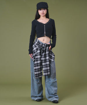 ブラック モデル：163cm F着用