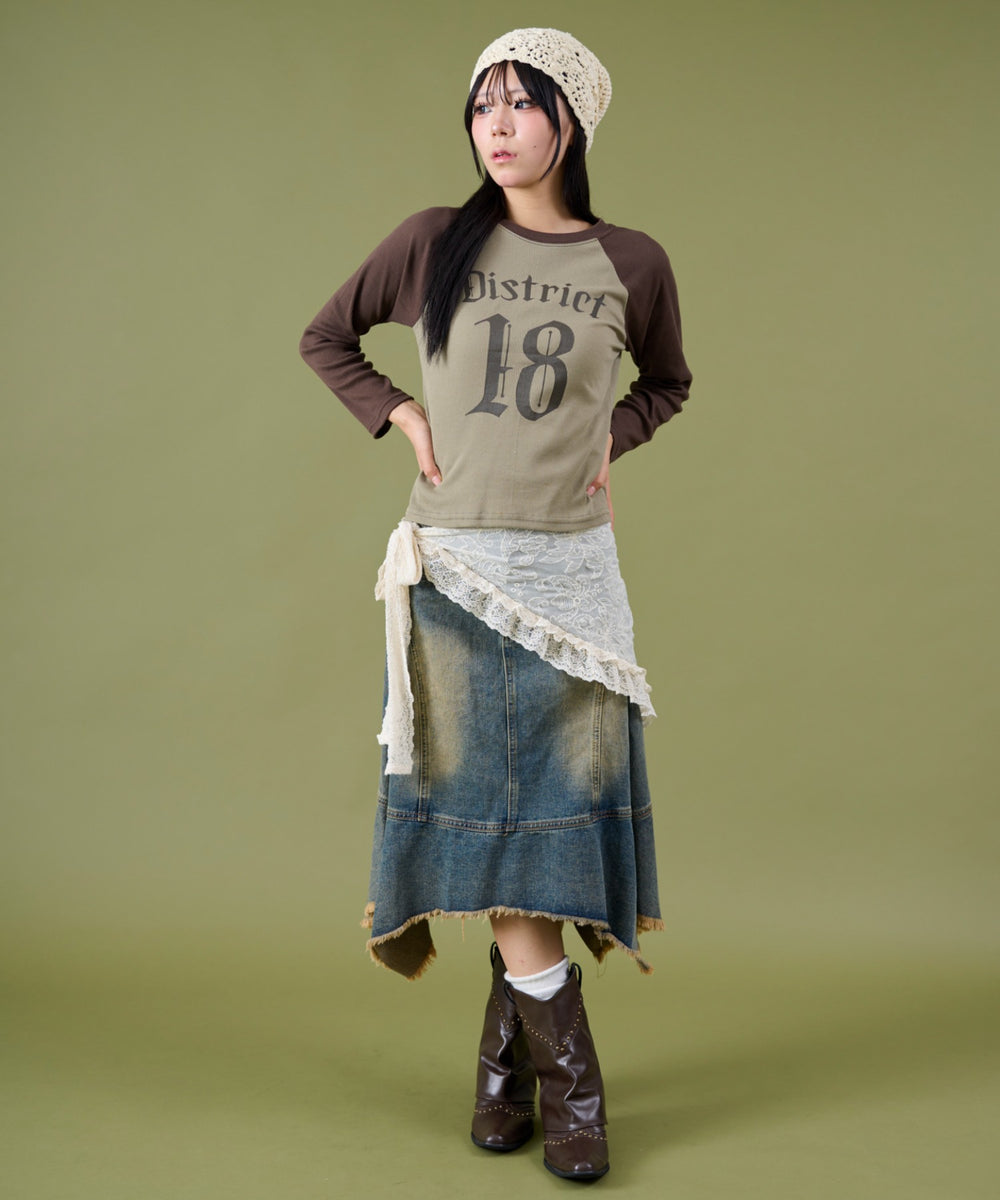 カーキ モデル：160cm F着用