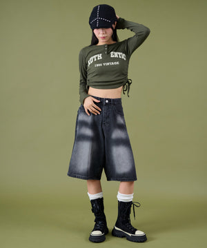 カーキ モデル：160cm F着用