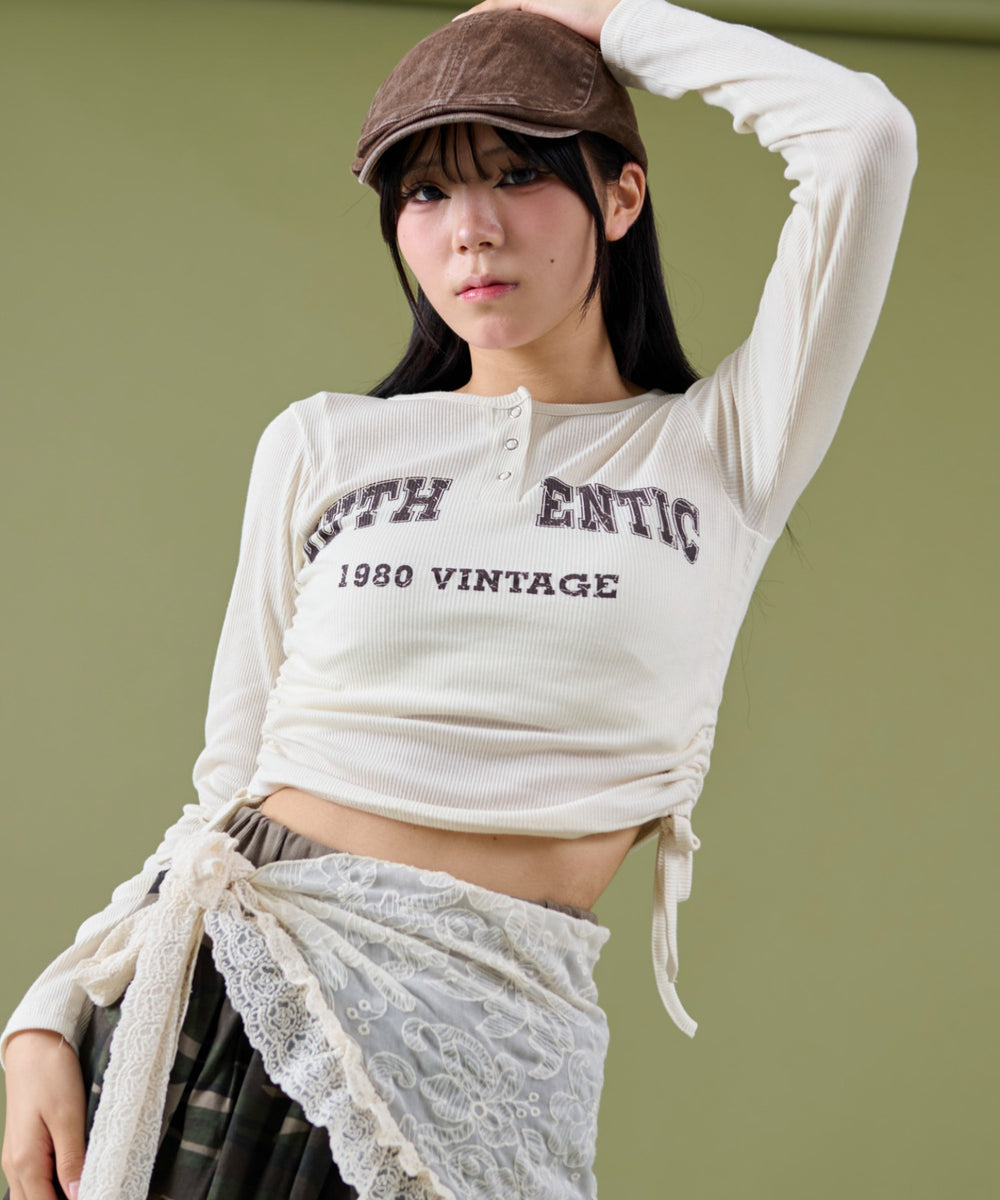 ホワイトアイボリー モデル：160cm F着用