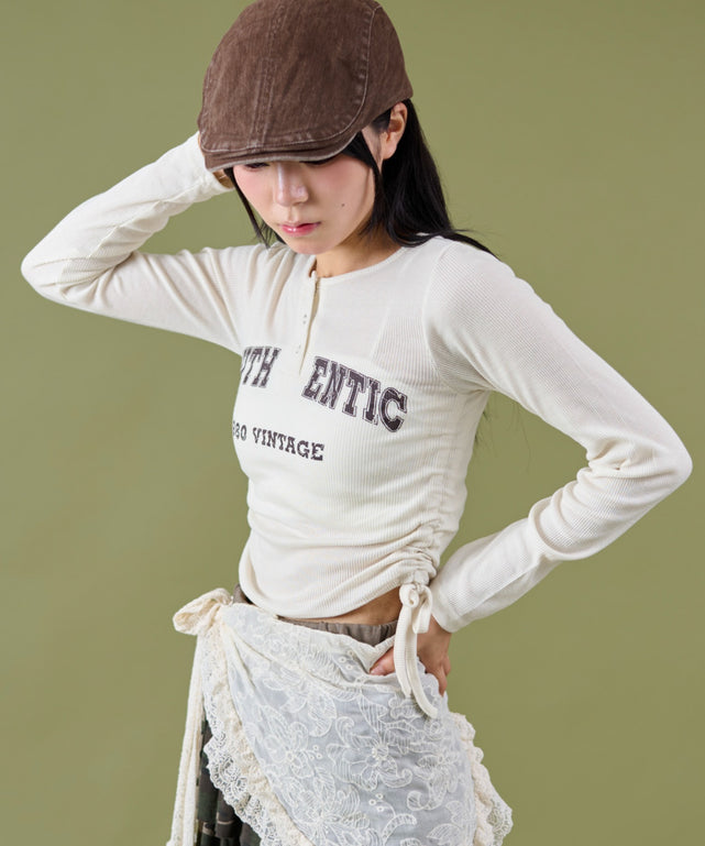 ホワイトアイボリー モデル：160cm F着用