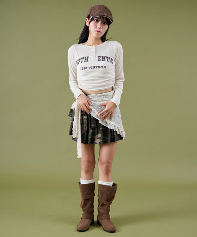 ホワイトアイボリー モデル：160cm F着用