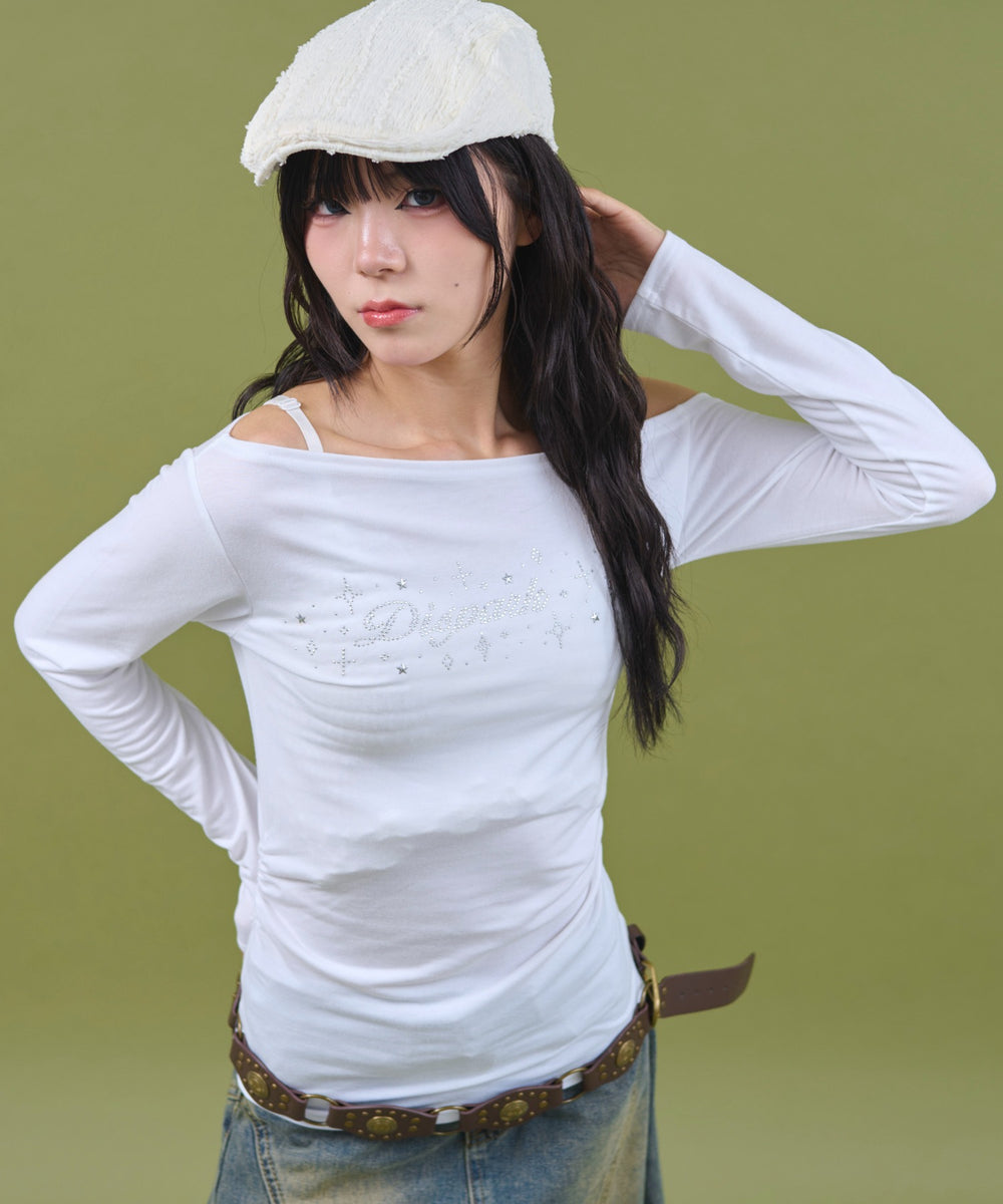 ホワイト モデル：160cm F着用