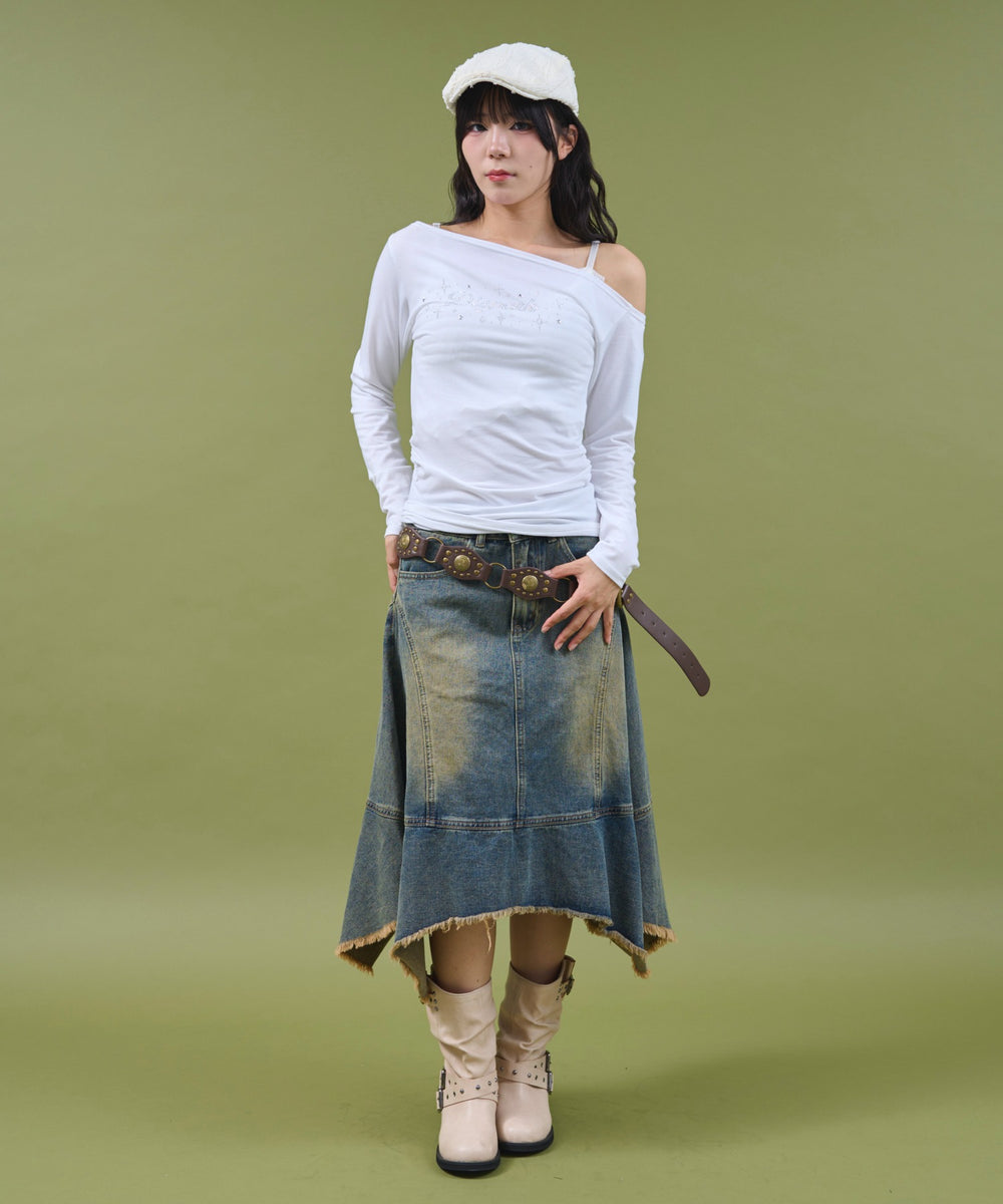 ホワイト モデル：160cm F着用