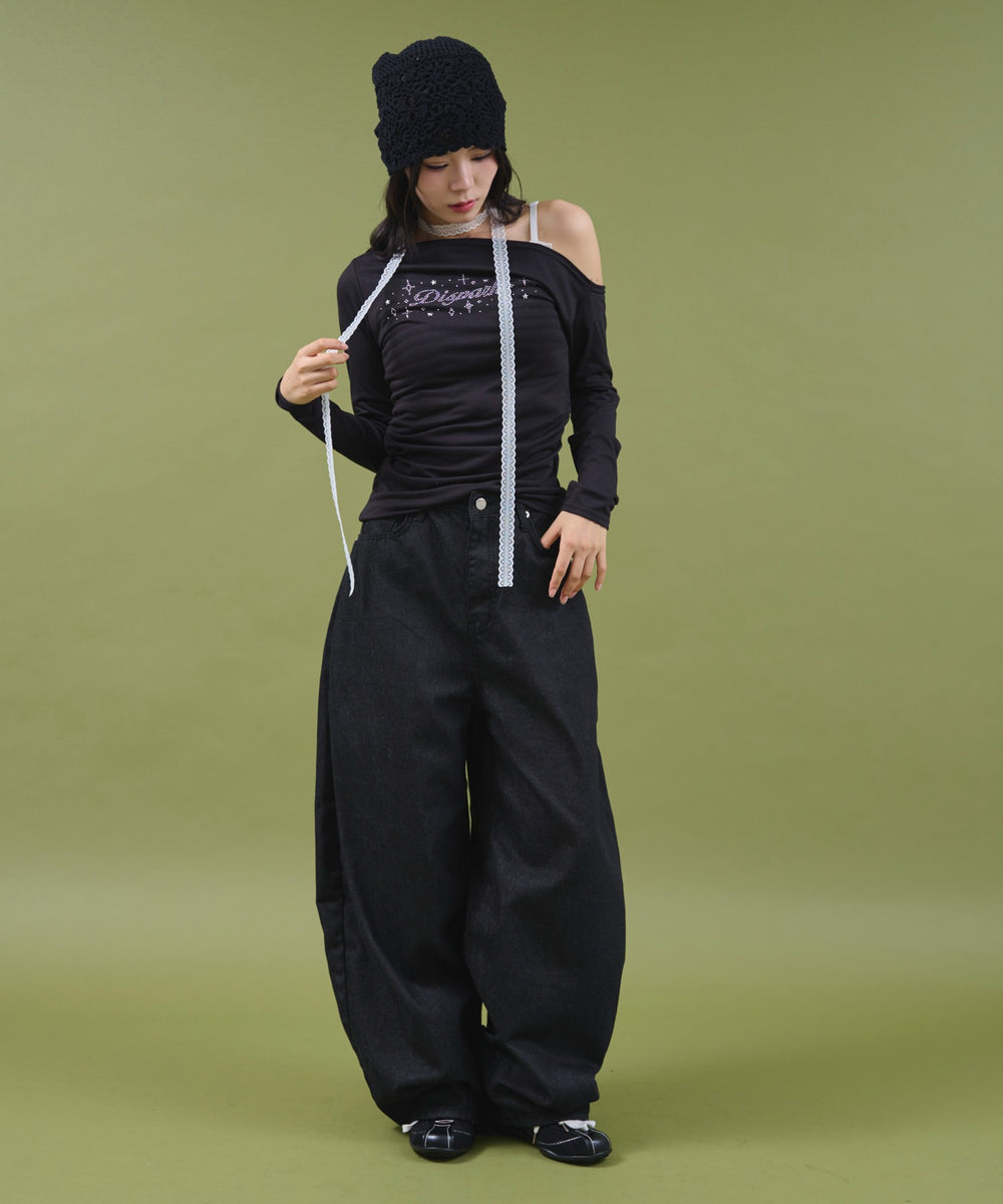 ブラック モデル：160cm F着用