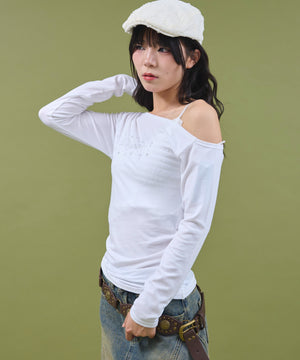 ホワイト モデル：160cm F着用