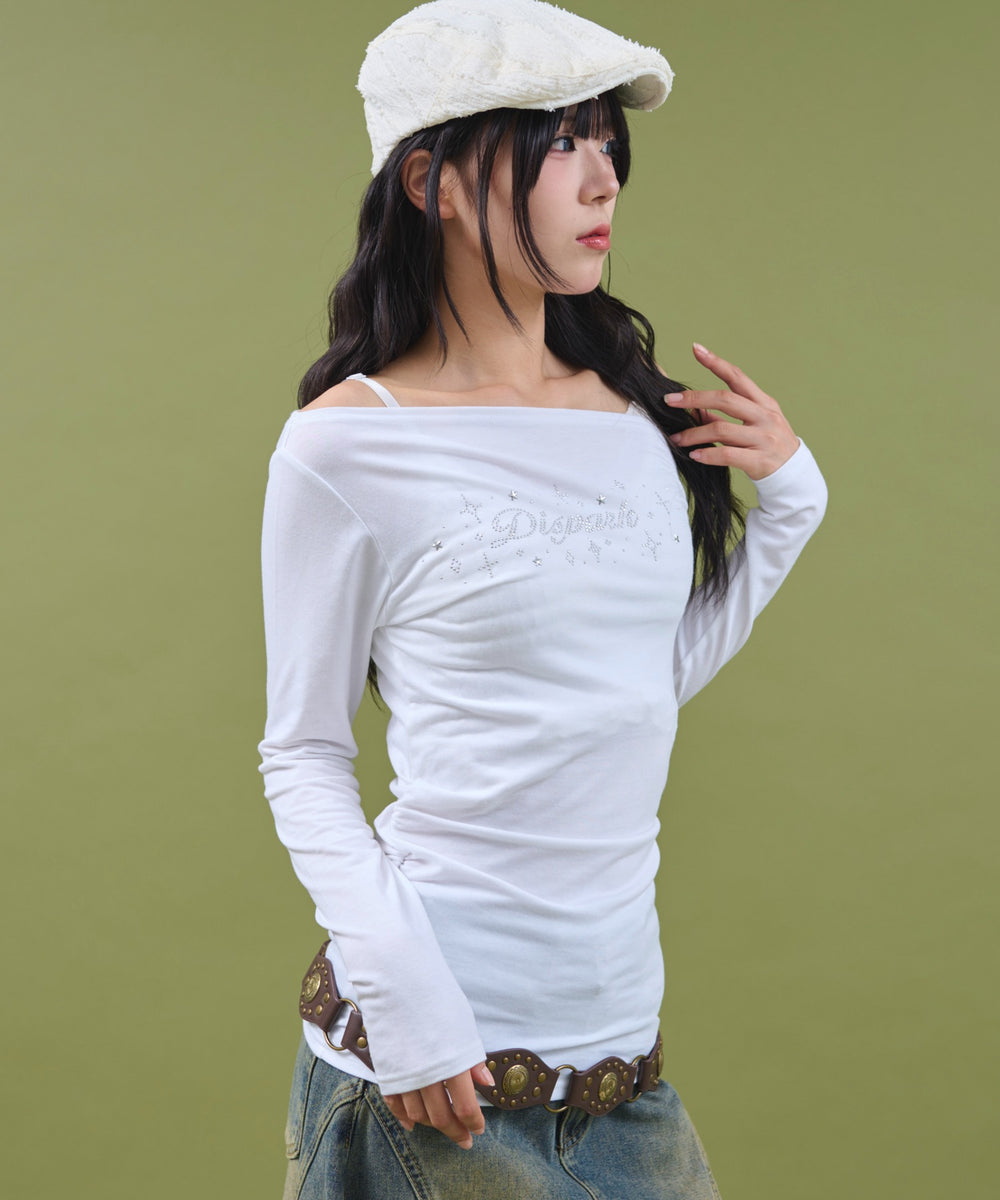 ホワイト モデル：160cm F着用