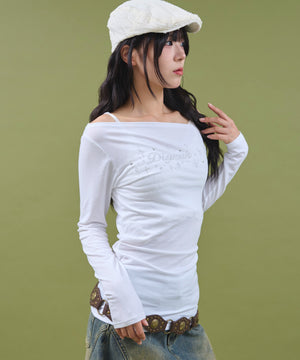 ホワイト モデル：160cm F着用