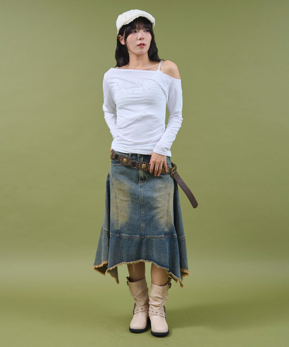 ホワイト モデル：160cm F着用