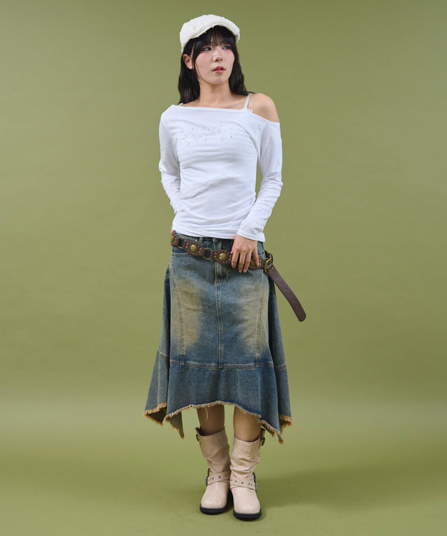 ホワイト モデル：160cm F着用