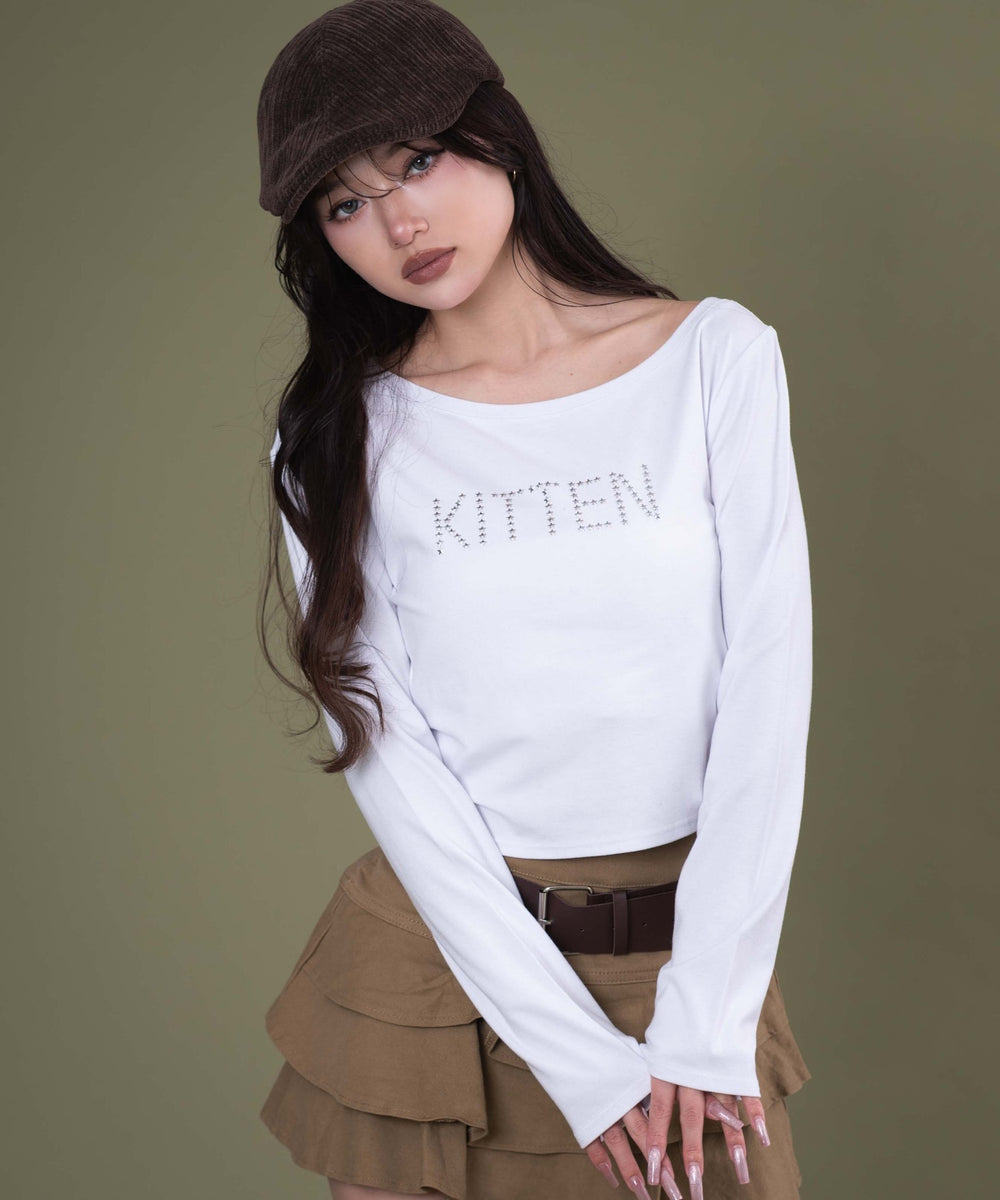 ホワイト モデル：163cm F着用