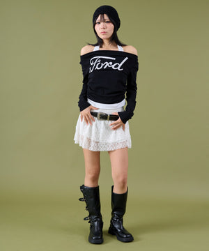 ブラック モデル：160cm F着用