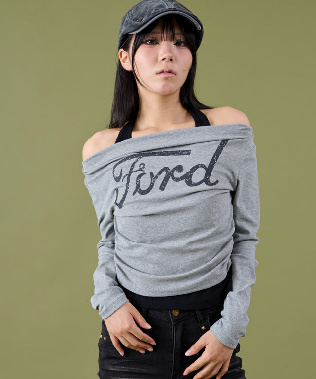 グレー モデル：160cm F着用