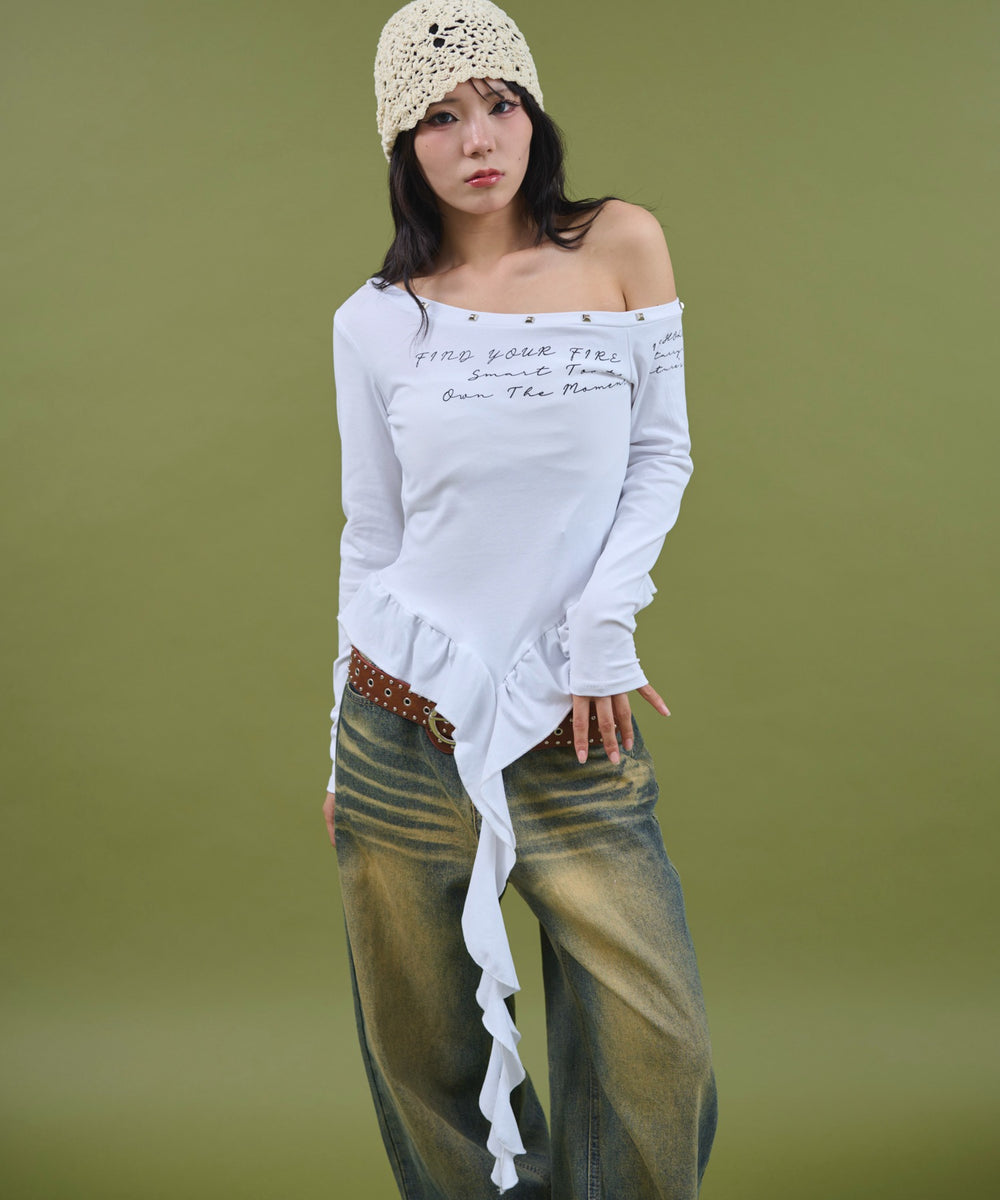 ホワイト モデル：160cm F着用