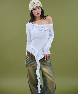 ホワイト モデル：160cm F着用