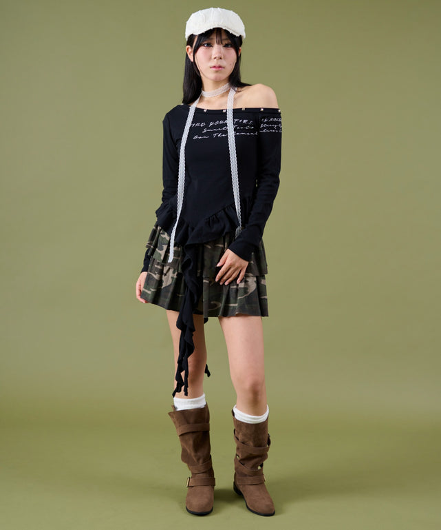 ブラック モデル：160cm F着用