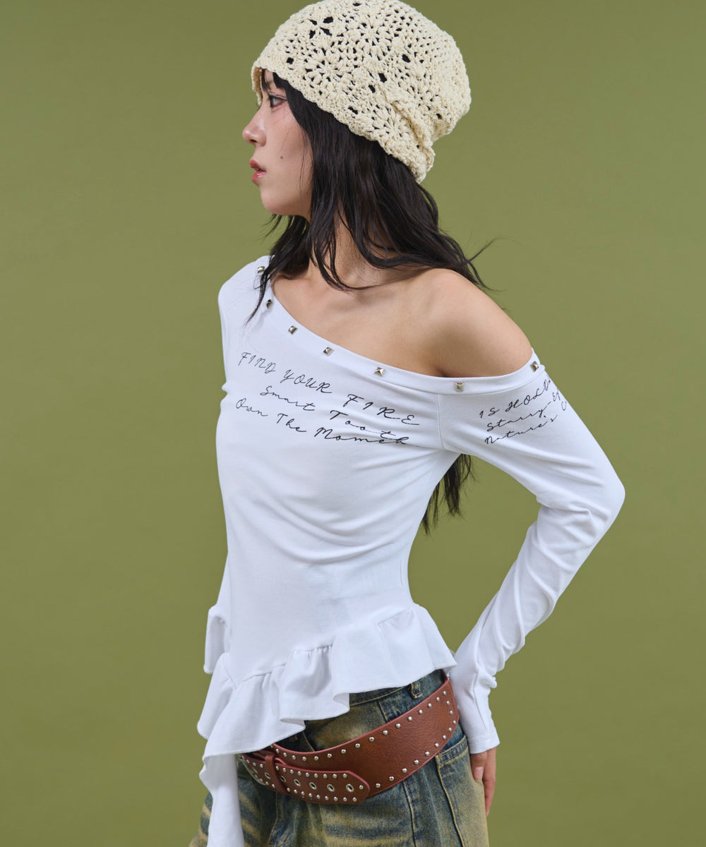 ホワイト モデル：160cm F着用