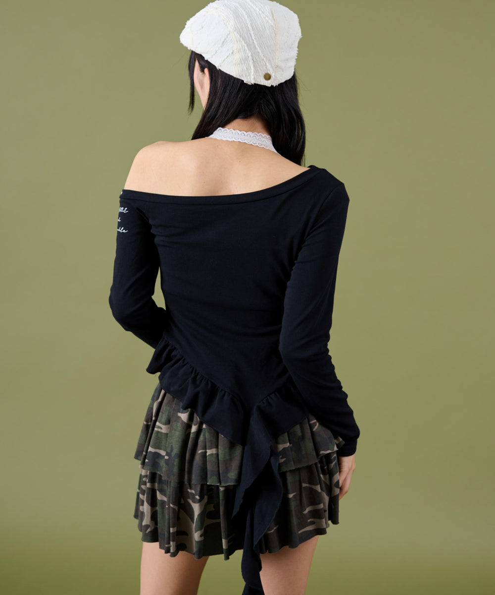 ブラック モデル：160cm F着用