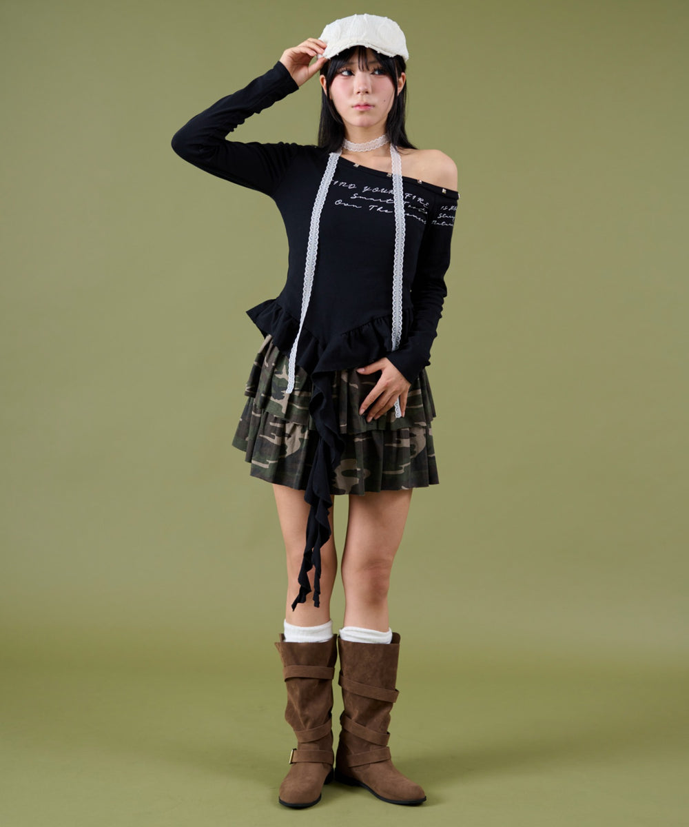 ブラック モデル：160cm F着用