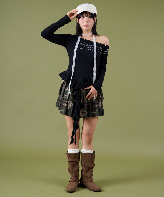 ブラック モデル：160cm F着用