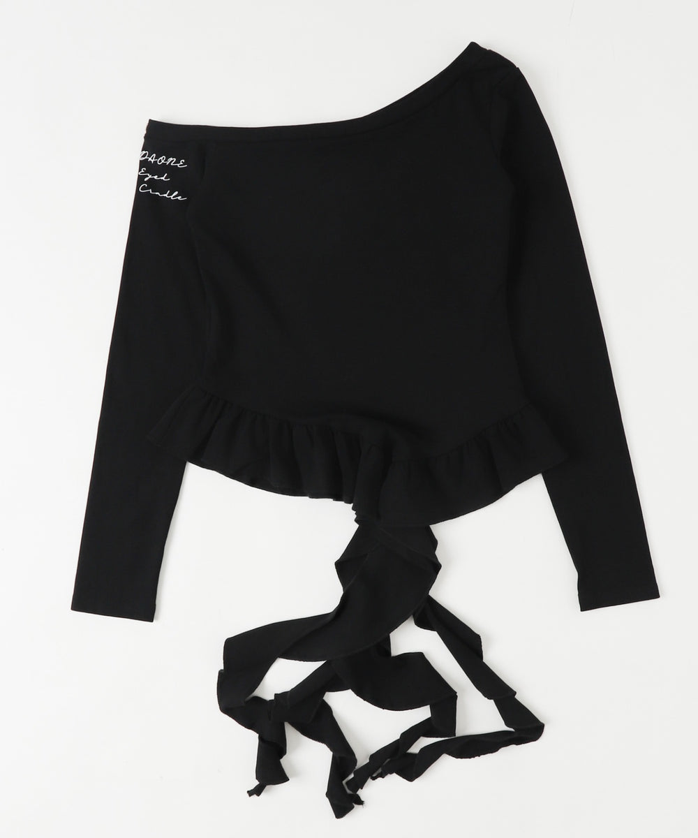 サイドテールスタッズロゴT