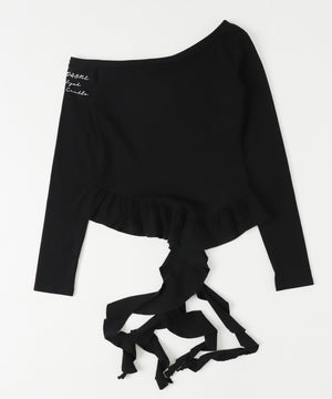 サイドテールスタッズロゴT