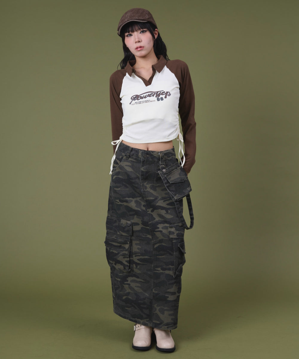 ベージュ モデル：160cm F着用