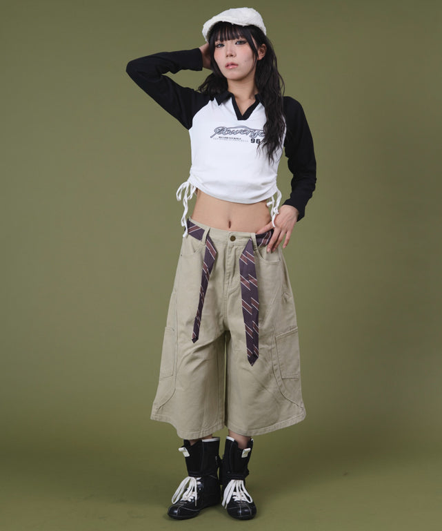 ホワイト モデル：160cm F着用