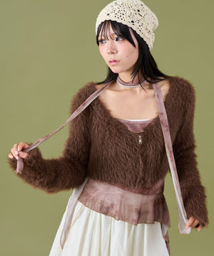 ブラウン モデル：160cm F着用