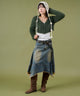 カーキ モデル：160cm F着用