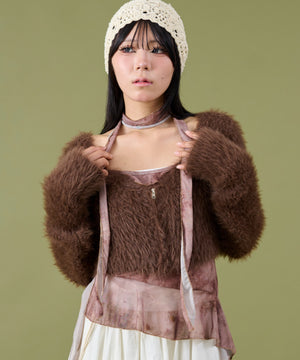 ブラウン モデル：160cm F着用