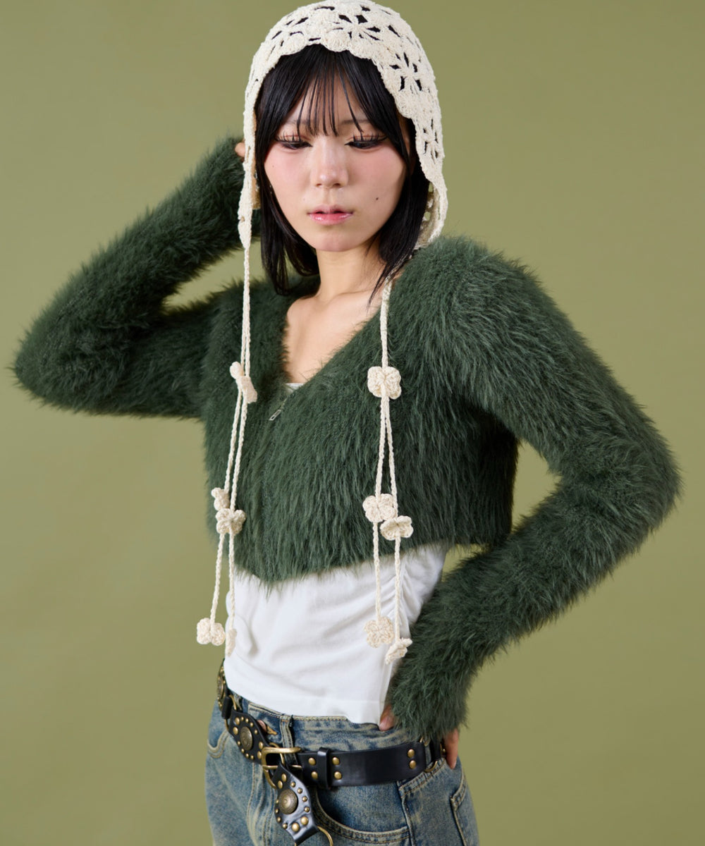 カーキ モデル：160cm F着用