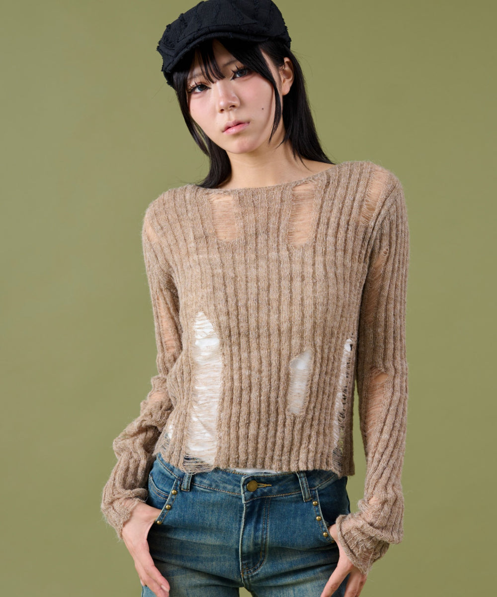 ベージュ モデル：160cm F着用